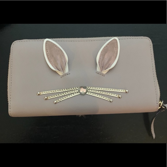 kate spade Handbags - Kate Spade hop to it Neda leather bunny wallet